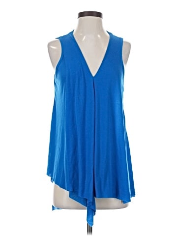 Indigo Sleeveless T-Shirt (view 1)