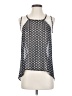Ginger G. Silver Sleeveless Blouse Size S - photo 1