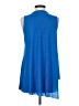 Indigo 100% Polyester Blue Sleeveless T-Shirt Size S - photo 2