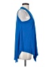 Indigo 100% Polyester Blue Sleeveless T-Shirt Size S - photo 4