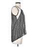 Ginger G. Silver Sleeveless Blouse Size S - photo 4