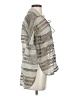 W by Worth Silver 3/4 Sleeve Button-Down Shirt Size P (petite) - photo 4