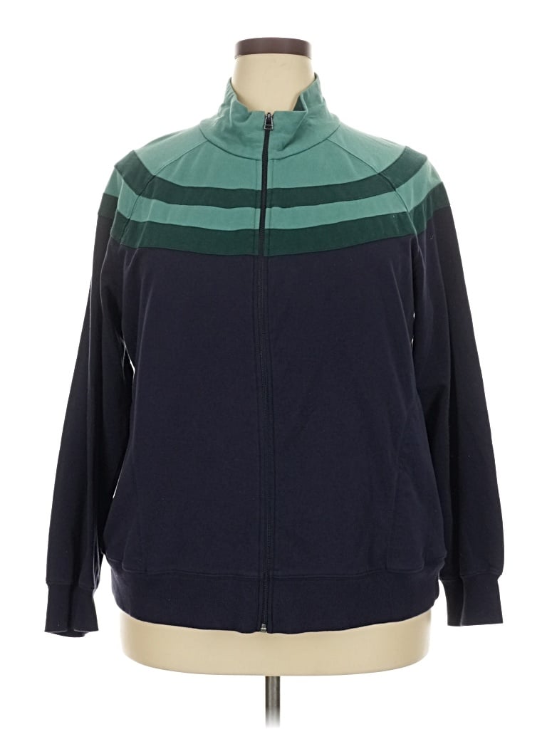 Pre-owned Active Sweatshirt In Blue