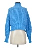 H&M Blue Turtleneck Sweater Size XS - photo 1