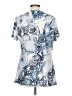 Top Ligne Paisley Blue Short Sleeve T-Shirt Size L - photo 2
