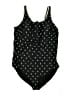 Catherines Stars Black One Piece Swimsuit Size 32W - photo 1