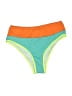 Unbranded Color Block Green Swimsuit Bottoms Size M - photo 1
