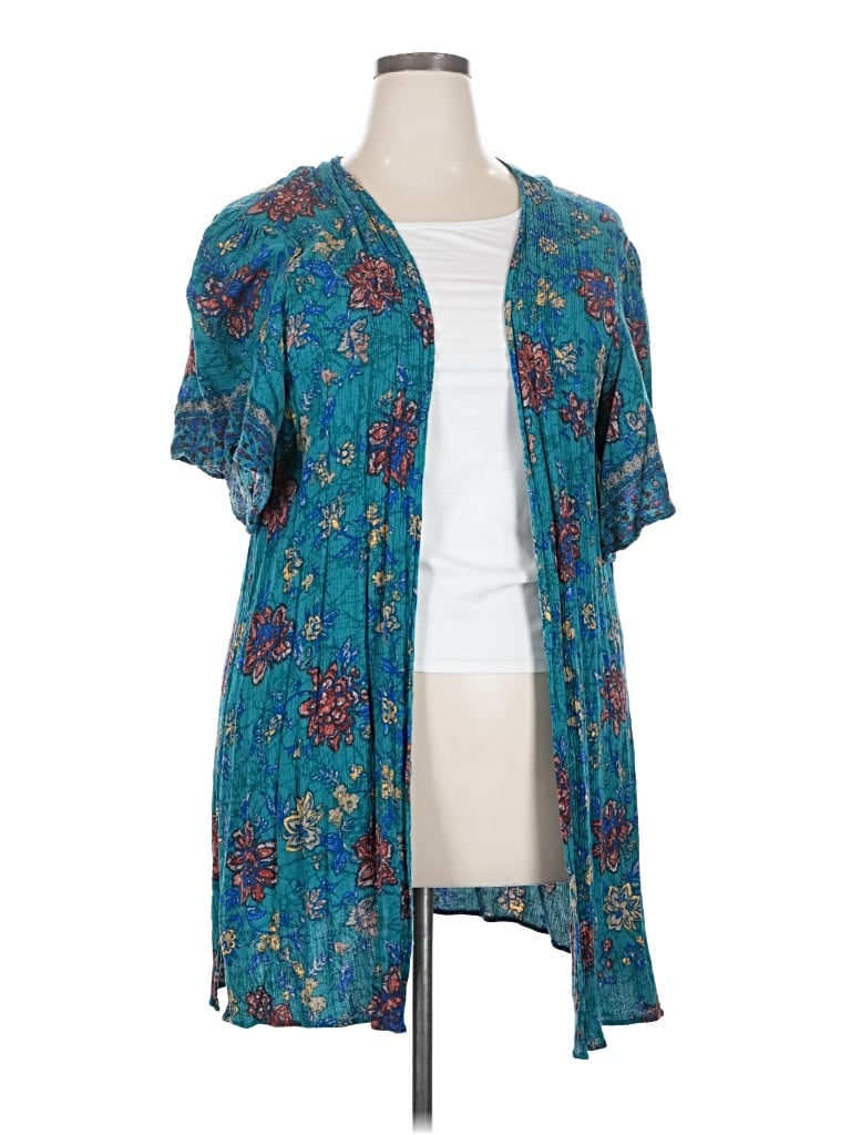 Pre-owned Maurices Kimono In Blue