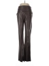Norma Kamali 100% Polyurethane Brown Dress Pants Size L - photo 1