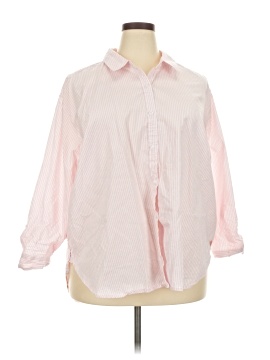 Gloria Vanderbilt 3/4 Sleeve Button Down Shirt