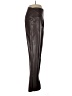 Norma Kamali 100% Polyurethane Brown Dress Pants Size L - photo 4