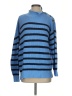 Ann Taylor LOFT Stripes Blue Pullover Sweater Size S - photo 1