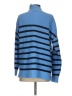 Ann Taylor LOFT Stripes Blue Pullover Sweater Size S - photo 2