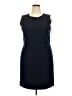 Gap Solid Black Cocktail Dress Size 18 - photo 1