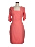 BCBGMAXAZRIA Solid Pink Cocktail Dress Size 6 - photo 1
