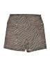 90 Degree by Reflex Animal Print Brown Athletic Shorts Size XXL - photo 1