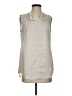 CAbi 100% Polyester Ivory Sleeveless Blouse Size S - photo 1