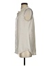 CAbi 100% Polyester Ivory Sleeveless Blouse Size S - photo 5