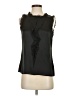 Kenar Black Sleeveless T-Shirt Size S - photo 1