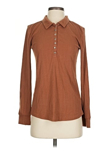 Maurices Long Sleeve Blouse (view 1)
