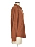 Maurices Brown Long Sleeve Blouse Size XS - photo 4
