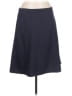 Coldwater Creek Chevron-herringbone Blue Gray Casual Skirt Size 12 - photo 1
