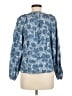 Fever 100% Lyocell Blue Long Sleeve Blouse Size M (petite) - photo 2