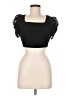 Shein Black Short Sleeve Top Size M - photo 1