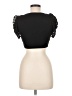 Shein Black Short Sleeve Top Size M - photo 2