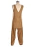 Old Navy 100% Tencel Solid Tan Jumpsuit Size XS - photo 2