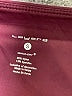 Layer 8 Solid Burgundy Active Pants Size S - photo 4