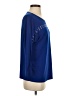 By Design Blue 3/4 Sleeve Top Size S - photo 4
