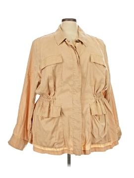 Lane Bryant 3/4 Sleeve Button Down Shirt