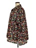 Emily Wonder 100% Polyester Floral Black 3/4 Sleeve Blouse Size 2X - photo 5