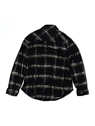 Justice Long Sleeve Button-Down Shirt (view 2)