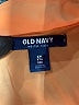 Old Navy 100% Polyester Color Block Orange Long Sleeve Blouse Size XXL - photo 7