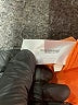 Old Navy 100% Polyester Color Block Orange Long Sleeve Blouse Size XXL - photo 8