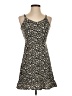 Old Navy Animal Print Tan Casual Dress Size XS - photo 1
