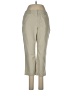 Coldwater Creek Solid Tan Ivory Casual Pants Size 6 - photo 1