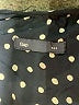 Gap Outlet Polka Dots Black 3/4 Sleeve Blouse Size 12 - photo 7