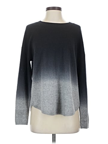 REPEAT Silver Edition Cashmere Pullover Sweater (view 1)