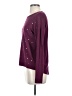 Caslon Stars Purple Pullover Sweater Size XS - photo 5