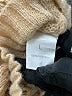 Unbranded 100% Polyester Metallic Tan Turtleneck Sweater Size L - photo 6