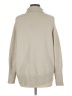 Double Zero Solid Tan Turtleneck Sweater Size M - photo 2