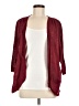 Almost Famous 100% Polyester Burgundy Cardigan Size M - photo 1