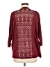 Almost Famous 100% Polyester Burgundy Cardigan Size M - photo 2