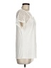 Loveappella Ivory Short Sleeve Blouse Size M - photo 4