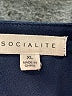 Socialite Blue Sleeveless Blouse Size XL - photo 7