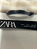 Zara Plaid Ivory Long Sleeve Button-Down Shirt Size L - photo 7
