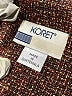 Koret Tweed Brown Jacket Size 18 - photo 6